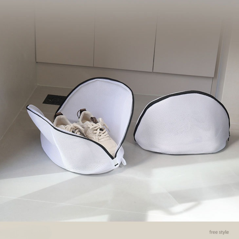 Sock Organizer Tray - ถุงซักผ้าตาข่ายแบบมีซิป สำหรับรองเท้าผ้าใบ รองเท้าวิ่ง ถุงเท้า ระบายอากาศได้ดี ป้องกันการเสียหาย