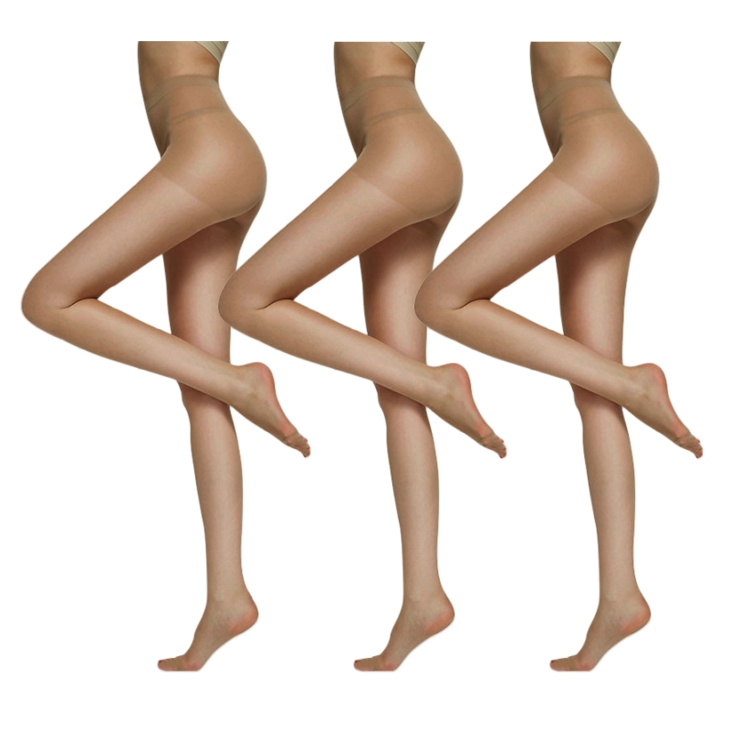 Tights Pantyhose Sheer - Simplejewel 3 คู่ผู้หญิง SHEER Tights 5D