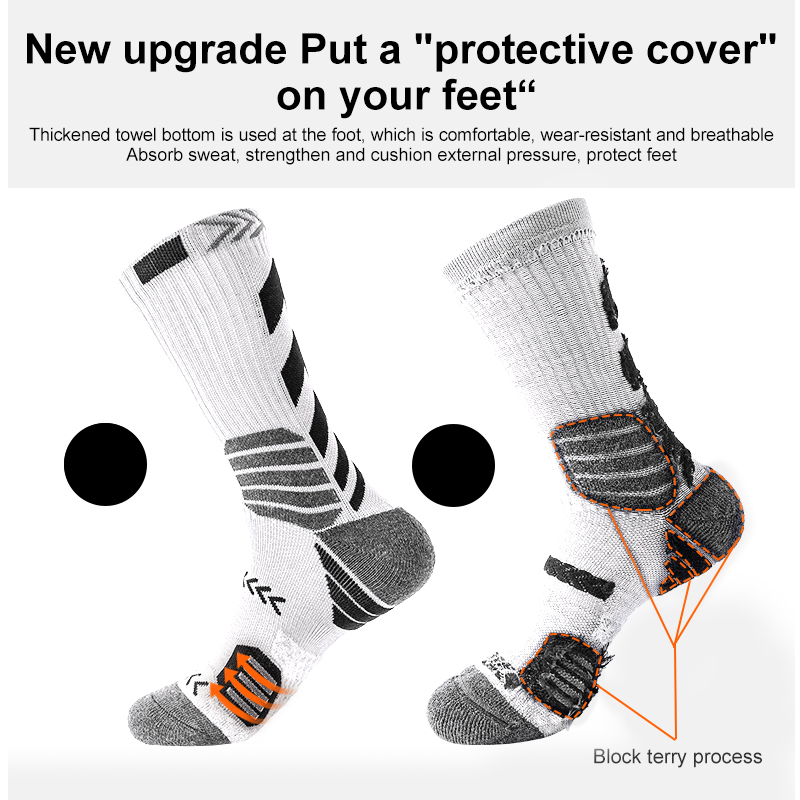 ถุงเท้าตาข่ายระบายอากาศได้ดี 3 - Athletic Sock Cushion บทวิจารณ์และราคา
