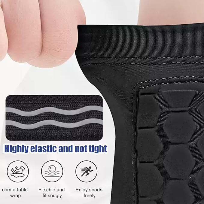 สนับแข้งฟุตบอล 1 คู่ พร้อมปลอก - Compression Sleeve Calf บทวิจารณ์และราคา