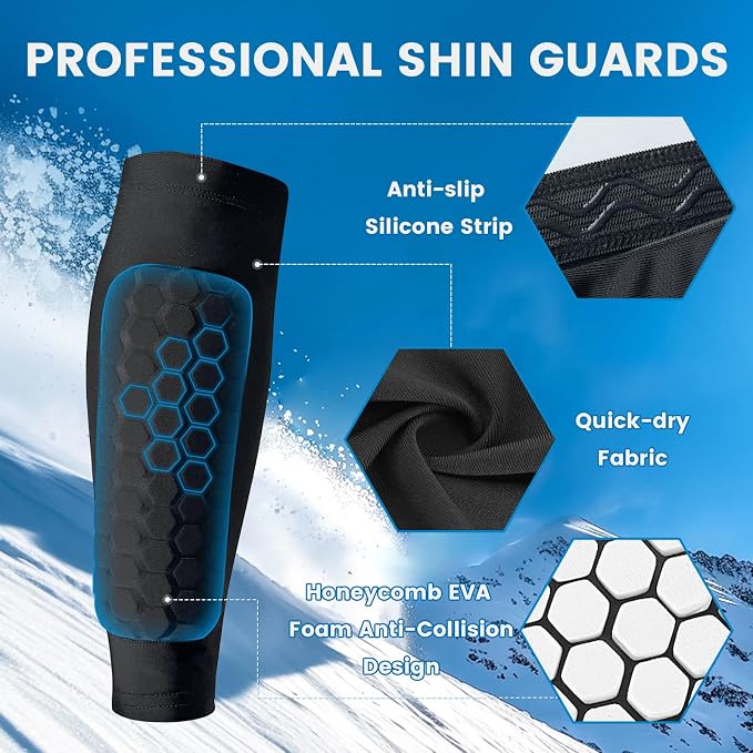 สนับแข้งฟุตบอล 1 คู่ พร้อมปลอก - Compression Sleeve Calf บทวิจารณ์และราคา