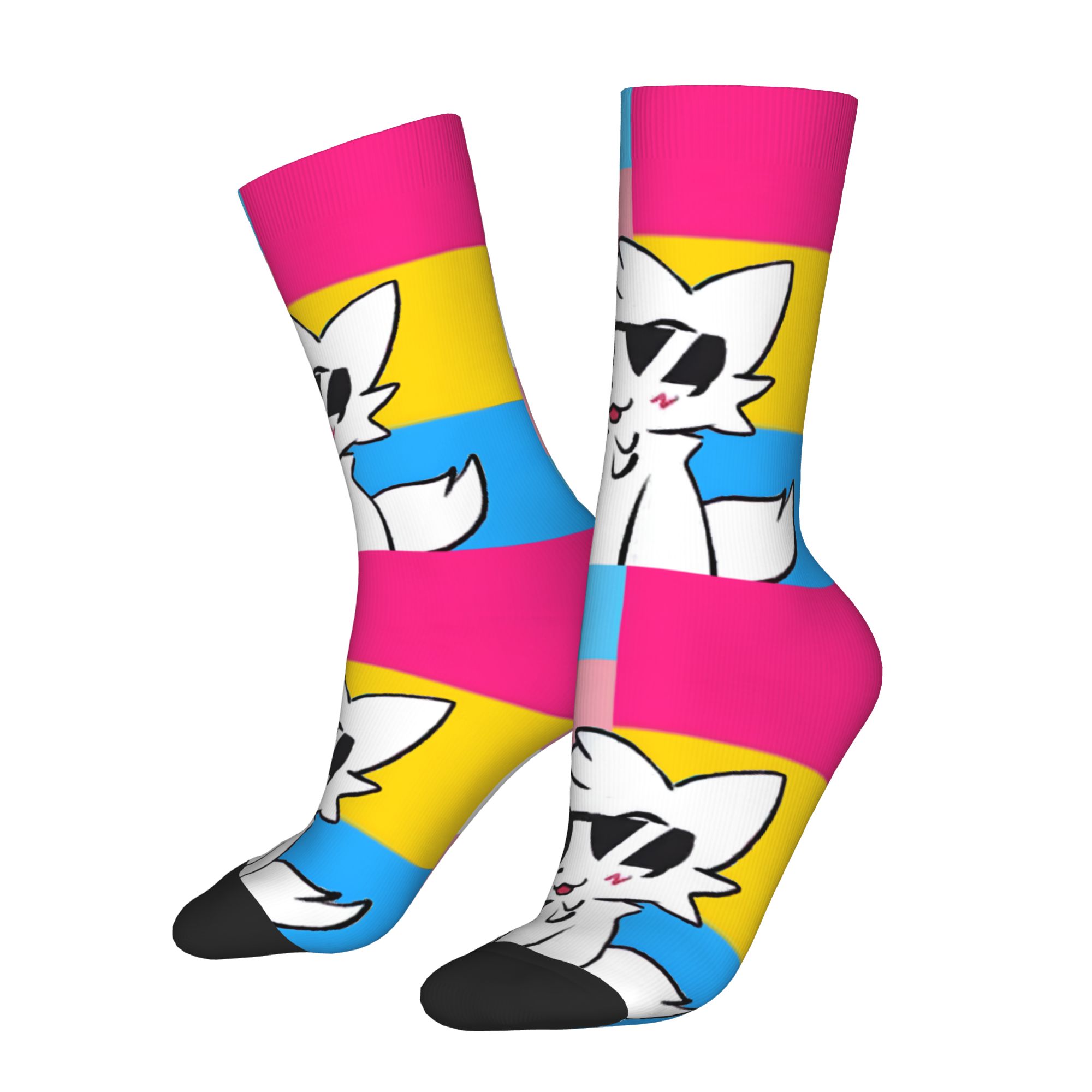 ถุงเท้าลายการ์ตูนแมวน่ารัก 3D  - Dress Sock Men บทวิจารณ์และราคา