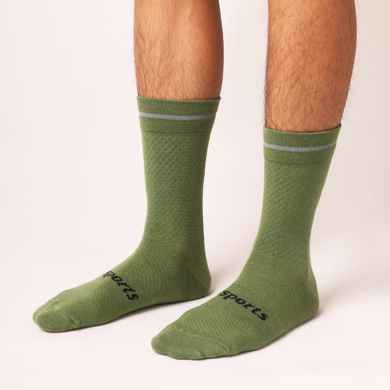 ถุงเท้าปั่นจักรยานสะท้อนแสง Sp - Wool Hiking Sock บทวิจารณ์และราคา