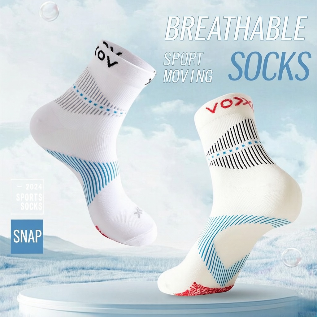 WRELS 1/2/3 คู่ถุงเท้าวิ่ง ถุง - Athletic Sock Cushion บทวิจารณ์และราคา