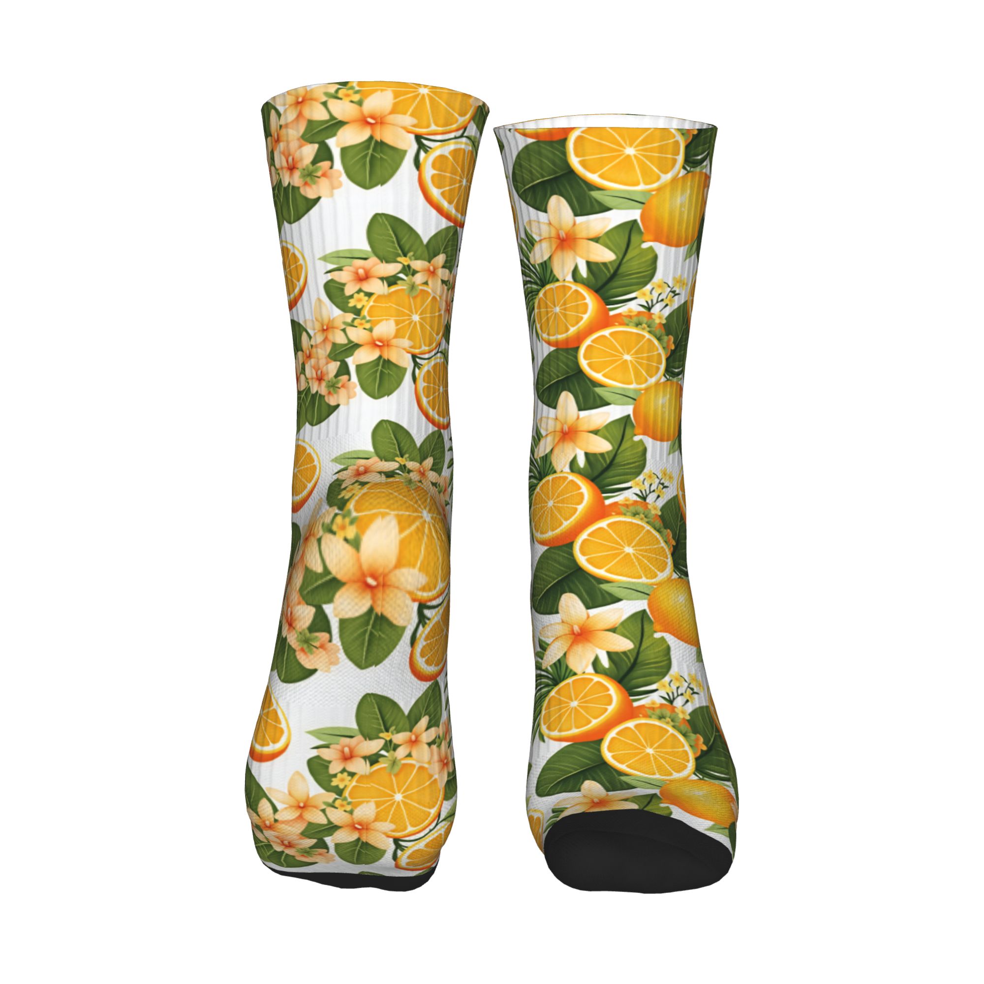 ถุงเท้าลายดอกไม้ส้มมะนาวพลาเมเ - Dress Sock Men บทวิจารณ์และราคา
