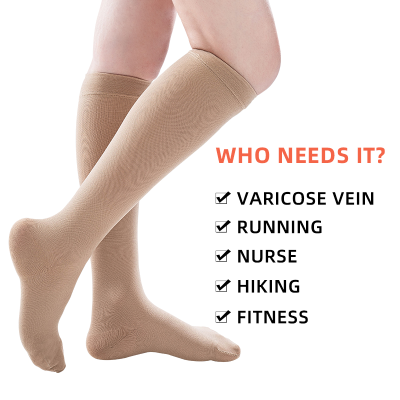 ถุงเท้ายาวถึงน่องแบบ23-32mmHg  - Compression Sleeve Calf บทวิจารณ์และราคา