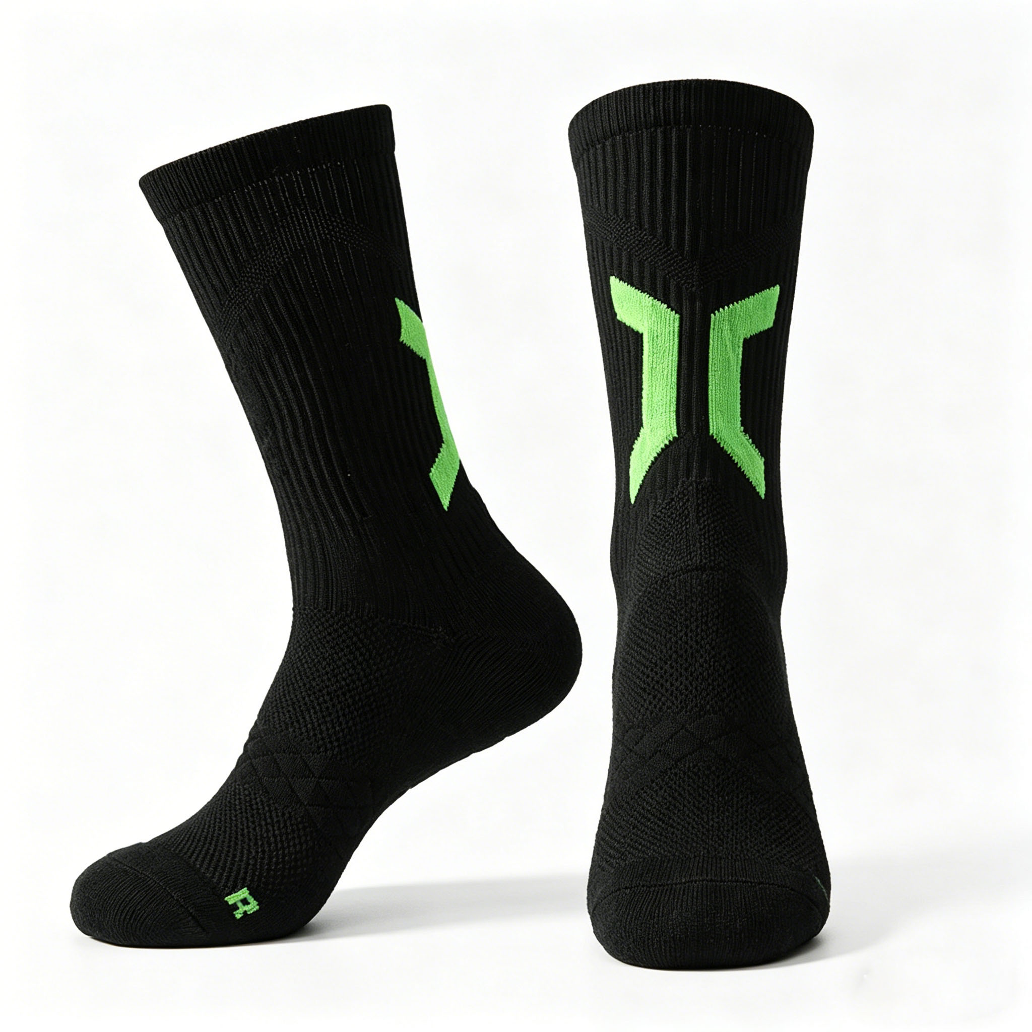 ถุงเท้าบาสเก็ตบอลบุหนาสำหรับผู - Athletic Sock Cushion บทวิจารณ์และราคา