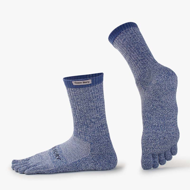 ถุงเท้ากีฬาห้านิ้วทำจากขนแกะเม - Wool Hiking Sock บทวิจารณ์และราคา