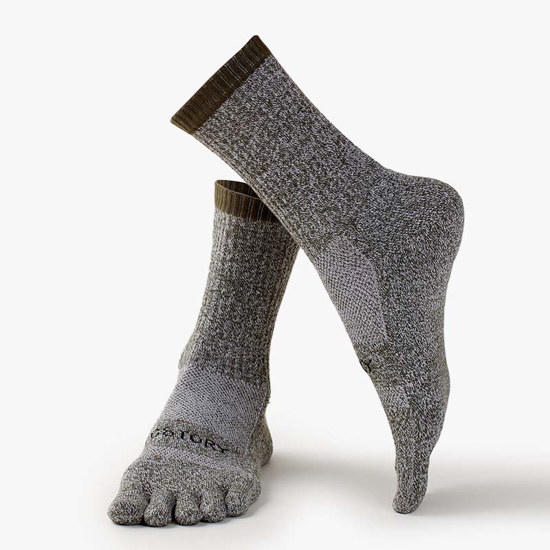 ถุงเท้ากีฬาห้านิ้วทำจากขนแกะเม - Wool Hiking Sock บทวิจารณ์และราคา