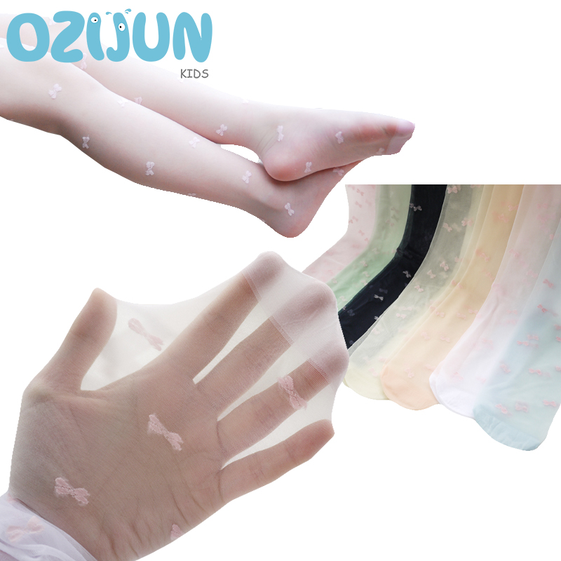 1คู่ของเด็กเสื้อแจ็คการ์ดโบว์เ - Tights Pantyhose Sheer บทวิจารณ์และราคา